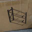 ErgoNova Garage Shelving 1800LBS Heavy Duty Shelving Units and Storage Shelves Adjustable 3 Tier Metal Shelving for Kitchen,Utility Room and Basement, 24" D x 47.24" W x 51.2" H, Black