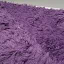 Purple Fluffy Rug Shaggy Area Rug, 4x6 Area Rugs for Girls Bedroom, Soft Cute Baby Play Mat, Indoor Floor Carpet for Teen, Nursery, Preppy Dorm, Plush Aesthetic Bedside Rug