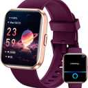Smart Watch for Women Men, Smartwatch Compatible iPhone/Android/Samsung (Answer/Make Call, Alexa Built-in), Smart Watches with Health Monitor, Activities Track, 3ATM Waterproof Fitness Watch-Purple