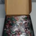 Burgundy Red Rose Bouquet Building Set for Girls & Boys - 12 Pack Botanical Collection Gift for Easter Basket Artificial Flowers Botanical Collection Centerpiece Retro Decor