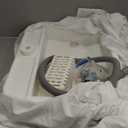 Portable Hand Washing Station with Electronic Faucet, White, 20.2" x 16.4" x 6.2"