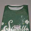 TMSD Women's Mardi Gras St Patrick's Day Sweatshirt Raglan Sleeve Crew Neck Top, S