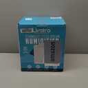 Stainless Steel Humidifier, 3L Warm Mist Humidifier, Easy Clean with Warm Steam Humidifier, Healthy Air Mist Humidifiers for Bedroom Living Room, with Sleep Mode and Auto-off Setting