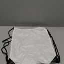 10 Medium white and blue drawstring bags