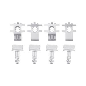 4 Pair Engine Cover Retainers, Shield Thumb Pins with Screws Nuts Retainers Compatible with Ford F150 Edge Explorer Replace W716006-S439 BB5Z-00817-A
