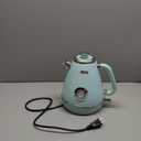 Hazel Quinn Electric Kettle Tea Kettle Electric Stainless Steel, Vintage Design, Fast Boiling, Hot Water with Thermometer, Automatic Shut-Off, Boil-Dry Protection, 1.7 L, Mint Green