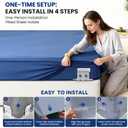 4Pcs Upgrade Bed Sheet Holders for Corners, Bed Sheet Grippers, Fitted Sheet Holders Keep Sheets Firm & Tight, Lock Sheet Holders, Heavy Duty Bed Sheet Clips, Fit All Mattress Easy Install