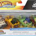 Hot Wheels RacerVerse, Set of 4 Die-Cars 1:64 Scale Toy Cars Optimized for Driving on Tracks with Pop Culture Characters as Drivers