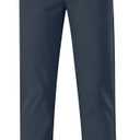 Boys Dress Pants School Uniform Golf Pants Kids Elastic Waist Chino Slacks with Pockets (M)