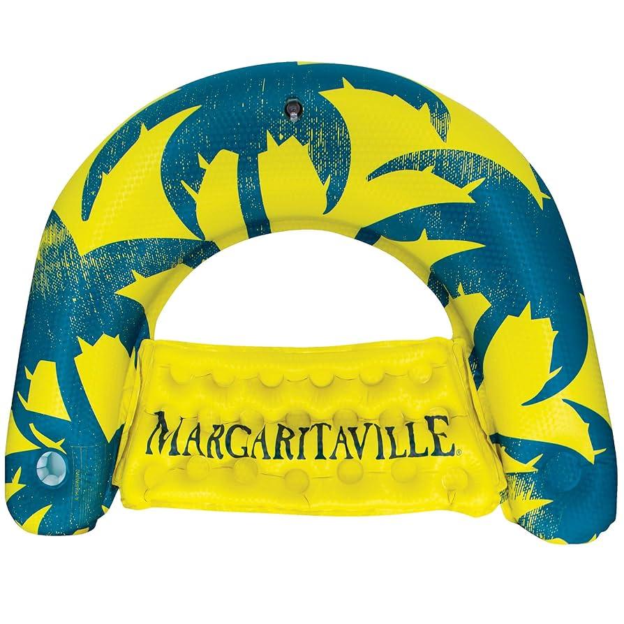 Margaritaville Margaritaville-Sit & Sip Floating Seat (Yellow) Margaritaville Margaritaville-Sit & Sip Floating Seat (Yellow)
