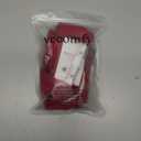 Fleece Lining Extra Warm Dog Hoodie in Winter,Small Dog Jacket Puppy Coats with Hooded,Red XS