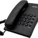 Ornin Y320 Corded Landline Phone with Redial & Hold, Adjustable Ringer Tone, Wall Mountable, Ideal for Home, Office, Hotel - Fixed Line Device