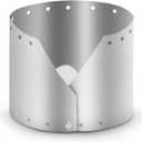 Wind Shield, Ultralight Ultra-Thin Titanium Outdoor Camping Stove Wind Shield Screen Windproof Plate (15)