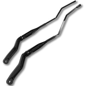 42840 42766 1 Pair Front Windshield Wiper Arm Kit Compatible with RAM 2016-2024 1500 Classic 2017-2024 2500 3500 2017-2021 4000 4500 5500 Replaces OE 55277449AE 55277450AD