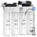 SimPure T2-600A UV Alkaline Reverse Osmosis Water Filter 600 GPD