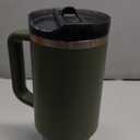 STANLEY Quencher ProTour Flip Straw Tumbler with Leakproof Lid | Built-In Straw & Handle | Cupholder Compatible for Travel | Insulated Stainless Steel Cup | BPA-Free (40 Ounces, Dried Pine VRT)