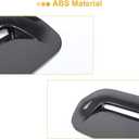 JeCar Carbon Fiber Hood Scoop Vent Cover Trim for 2010-2023 Toyota 4Runner TRD Pro TRD Off-Road