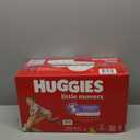 Huggies Size 5 Diapers, Little Movers Baby Diapers, Size 5 (27+ lbs), 104 Count