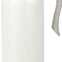 GiNT 51 Oz Stainless Steel Thermal Coffee Carafe, Double Walled Vacuum Thermos, 12 Hour Heat Retention, 1.5 Liter Tea, Water, and Coffee Dispenser (Upgraded version White)