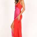 Petal & Pup Women's Lipa Colourblock Midi Slip Dress (L)