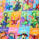 28 Pack Valentines Dinosaur Keychains with Cards , Valentines Day Gifts For Kids Dinosaur Valentine Day Cards Bulk Classroom School Exchange Prize Valentines Party Favors for Kids Boy Girl