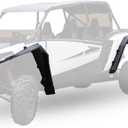 KIWI MASTER Full Coverage Fender Flares for 2024-2026 Polaris RZR XP 1000/RZR XP S 1000 Accessories, Replace OEM 2889133, Front & Rear Widened Fenders, Extended Mud Flaps Guards, 4 Pcs Set