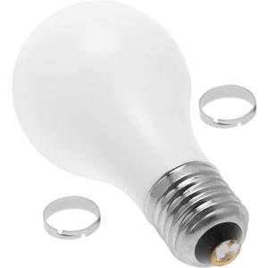 STOBOK Bulb Props, Bulb Close-Up LED Glow Tricks Bulb Toy Illusions Party Magical Props Magician's Comedy for Magic Trick, White