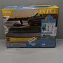 Intex 66103WL 10in Queen Durabeam Prestige Air Mattress Bed with Internal Fastfill USB Powered Pump