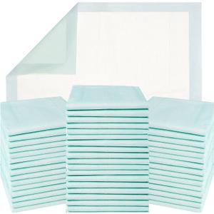 GREEN LIFESTYLE Underpads - Chucks Pads Disposable Adults, for use as Incontinence, Pet, Pee Pads for Dogs, Cats, Bunny, Seniors (Pack of 50 - 36x36) (50 Pack - 36x36)
