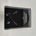 Soft Liquid Silicone Bone Conduction Swimming Headphones Underwater, IPX8 Waterproof Earbuds, Open Ear Swim Headphone with Skin-Friendly Silicone/ Built-in 32G MP3-Player Earphones for Swimming-Black