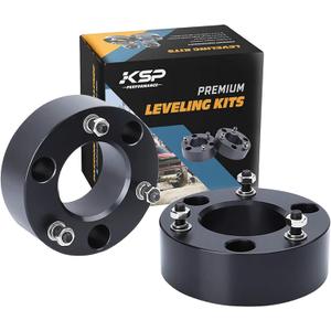 KSP 3" Front Leveling Kits for Silverado 1500 2WD/4WD 2007-2024, Sierra 2WD/4WD 2007-2024, 3 Inch Suspension Strut Spacers Lift Kits for Pickup with 6 Lug