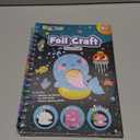 FUNNYB&G Foil Art Crafts for Kids Ages 4-8: Valentines Crafts for Kids 2026,Birthday Gift for Girls,Art and Crafts Supplies,Party Favors,Creative Toys for Girls Boys 4 5 6 7 8 9 Years Old(Ocean)