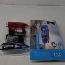 Remote Control Boat for Kids, 2Pack RC Boats with LED Lights for Pools Lakes River & Bathtub, 2.4Ghz Control, Whole Body Waterproof, 2 Rechargeable Batteries Summer Water Toys (Blue&red)