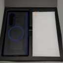 TORRAS Upgraded Magnetic Shockproof for Samsung Galaxy Z Fold 7 Case with Screen Protector, Fit for Magnetic, 4X Military Grade Hinge Protection, Translucent Slim Case for Samsung Z Fold 7, Blue