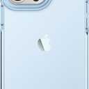 ArtsEvo Shockproof Clear Design for iPhone 13 Pro Case, Certified 6.6ft Drop Protection, Raised Edges Protect Camera and Screen, Sky Blue