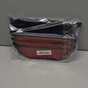 Universal Pot Lid Organizer for Cabinet - Upgraded Patented Niceyos 6 Pack Pan Lids Organizers Inside Door Wall Mount Pots Top Storage Rack Holder Kitchen, Fits 6" to 13" (Black)