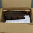 Wooden Crates for Display, 3 Pack Large Rustic Handmade Wood Crate for Storage, Wooden Basket with Handles, Nesting Crates Boxes for Container and Decor Living Room Outdoor Christmas (Large)