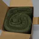 Kevin Textile Spring Waterproof Decorative Pillow Covers Moss Green 12x20 Inch Pack of 2 Soft Boucle Textured Lumbars Cushions Elegant Accent Pillows for Couch Sofa Chair Bed Indoor Outdoor