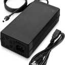 Upgrade Starlink Gen 3 Power Supply, 195W 100V~240V AC to DC Starlink Power Adapter for Starlink Accessories Power Cable, 57V 3.42A Starlink Gen 3 Charger with AC Power Cord, ABS Plastic Shell
