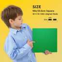 Pokiiulk Classic Baseplates Building Plates-Pack of 10 Large 10" x 10" Building Bricks,Compatible with All Major Brands,Perfect STEM Gift for Builders Age 3+ (Green)