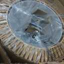 Farmhouse Chandelier Light Fixture, 5-Light Rattan Boho Chandeliers for Dining Room, Hand Woven Pendant Light with Linen Shade, Rustic Hanging Lighting for Kitchen Island, Bedroom (Bulb Not Included) (Bohemian)