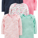 Simple Joys by Carter's baby-girls 5-pack Long-sleeve Bodysuit
