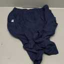 Russell Athletic Men's Relaxed Fit 9" Cotton Shorts with Pockets, Adjustable Elastic Waist, Sizes S-4X (Navy)