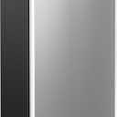 EUHOMY 3.2 Cu.Ft Mini Fridge with Freezer, Single Door Compact Refrigerator, Energy Saving, Mini Refrigerator Adjustable Thermostat, Mini fridge for Bedroom, Dorm, Office, Silver