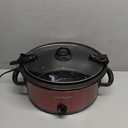 Crock-Pot 6-Quart Cook & Carry Oval Manual Portable Slow Cooker, Red - SCCPVL600-R