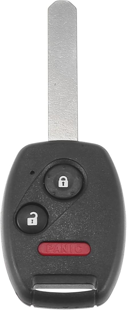 X AUTOHAUX 313.8MHz N5F-S0084A Replacement Smart Proximity Keyless Entry Remote Key Fob for Honda Civic LX NGV Odyssey LX 2006-2017 3 Buttons Control Uncut Car Ignition Key 46 Chip