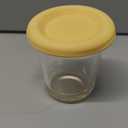 4OZ GLASS BABY FOOD STORAGE JARS | FOOD GRADE SILICONE LIDS | SET OF 6 | NEUTRAL COLORS