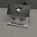 Solar Bird Feeder for Outdoors Hanging, Squirrel Proof Bird Feeders, Metal Solar Bird Feeder House, Wild Bird Feeders for Finch Cardinal Chickadee, Large Capacity, Durable & Weatherproof