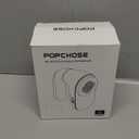 POPCHOSE Fabric Shaver, Lint Remover for Clothes, Lint Shaver with 6-Leaf Blades, 2 Speed Sweater Shavers to Remove Pilling for Clothing, Couch, Furniture, Fuzz, USB Rechargeble, Gray