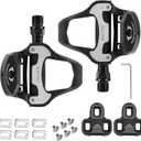 WOWSPORT Road Bike Pedals - Lightweight Clipless Pedals with Sealed Bearings & Nylon/Carbon Body | 9/16 Spindle, Compatible with 3-Bolt Cleats for Indoor & Road Cycling